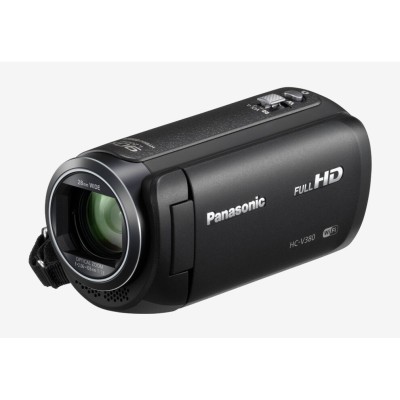 Panasonic HC-V380EG-K Handheld camcorder 2.51MP MOS BSI Full HD Black hand-held camcorder 